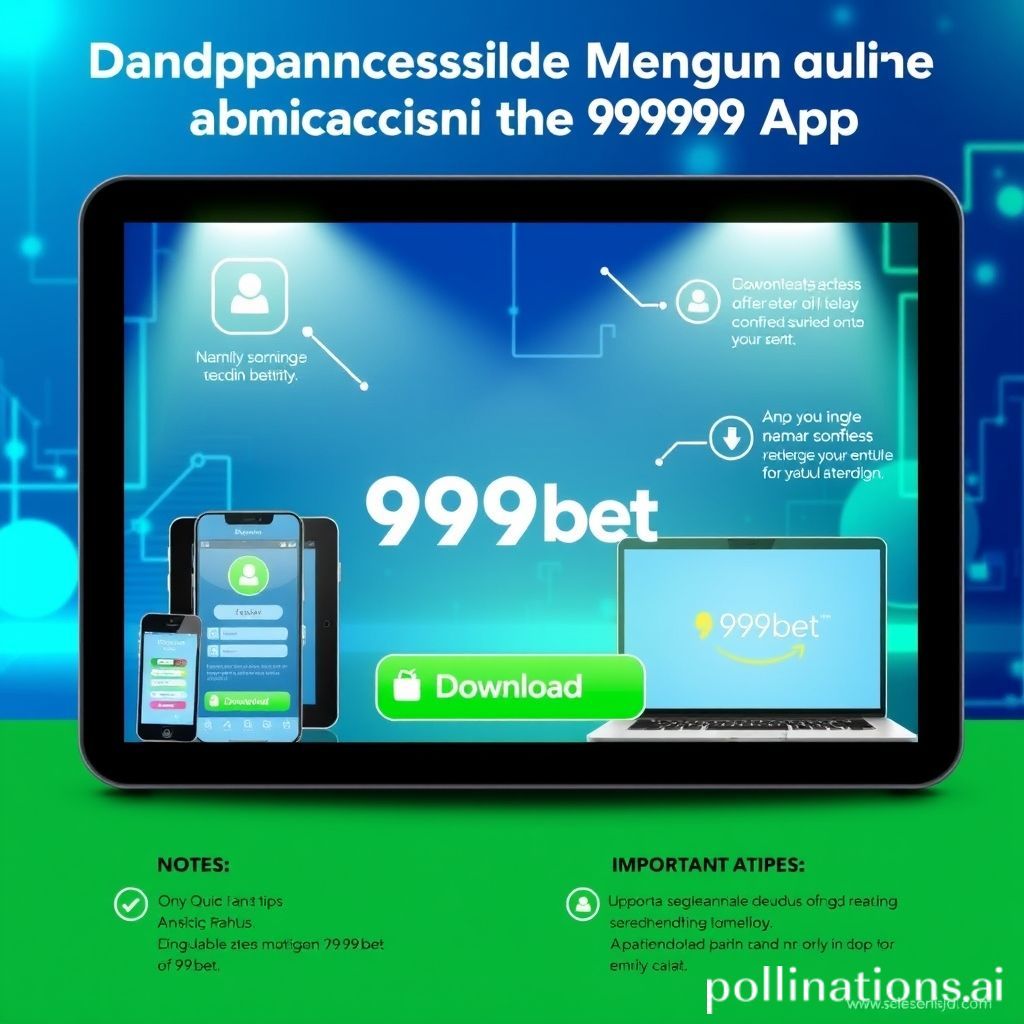 Panduan Lengkap Mengunduh Aplikasi 999bet